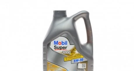 Олива моторна SUPER 3000 XE 5W30/4л MOBIL 153018