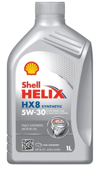 Олива двигуна 1L Shell Helix HX8 ECT 5W30 1L (ACEA C3 VW 504.00/507.00 MB 229.31/229.51) SHELL 550048140 (фото 1)