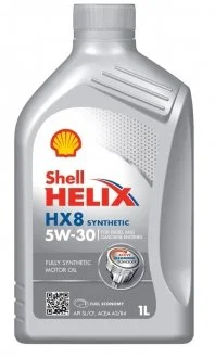 Олива двигуна 1L Shell Helix HX8 ECT 5W30 1L (ACEA C3 VW 504.00/507.00 MB 229.31/229.51) SHELL 550048140