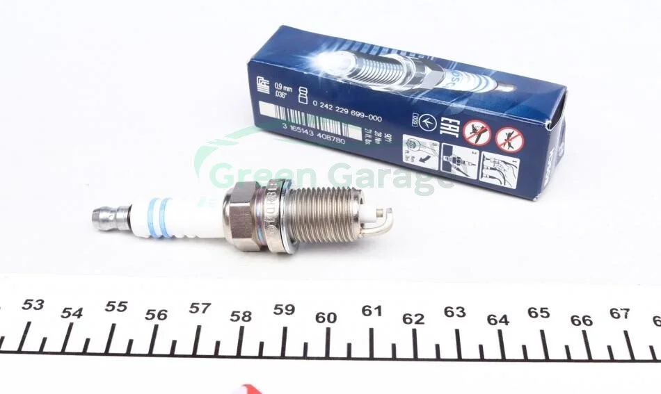Свічка запалювання FQR8LEU2 NICKEL (OPEL) (вир-во) BOSCH 0 242 229 699 (фото 1)