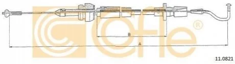 Тросик газу COFLE 11.0821