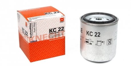 Фильтр топливный OM615-617 MB 207-307 -88/100 -96/W123 -86 MAHLE / KNECHT KC22