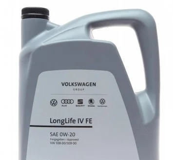 Олива двигуна (5L +) SAE 0W20, VW 508.00, VW 509.00 VAG GS60577M4