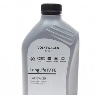 Олива двигуна (1L +) SAE 0W20, VW 508.00, VW 509.00 VAG GS60577M2