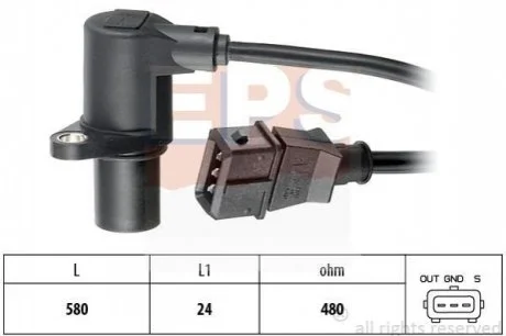 Датчик швидкості обертання вала EPS 1.953.297