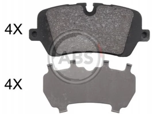 Гальмівні колодки диск.задні Range Rover IV 3.0D-5.0 12- A.B.S. 37981 (фото 1)