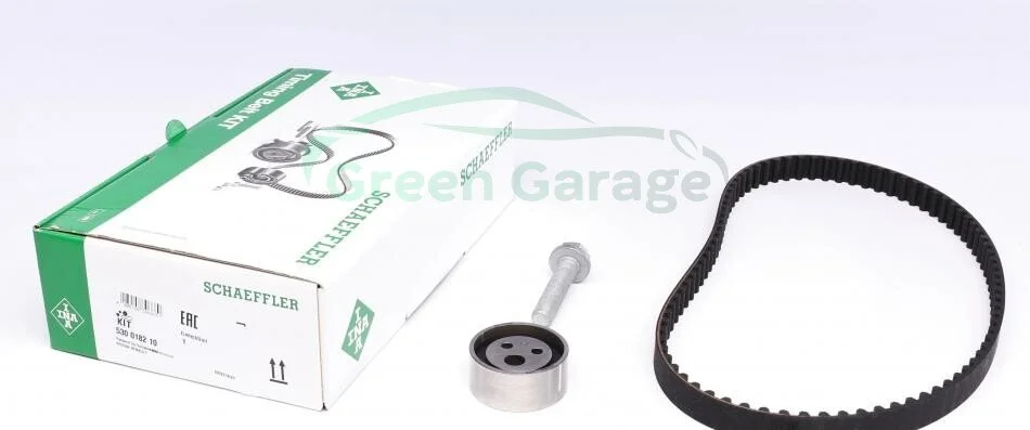 Комплект ГРМ (пасок + ролик) Renault Clio/Kangoo 1.2 87z INA 530 0182 10 (фото 1)