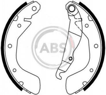 Гальмівні колодки (набір) A.B.S. 8885