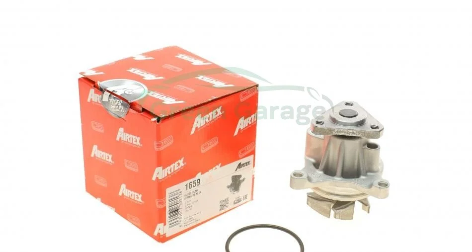 Водяной насос Focus/Fiesta 1.8/2.0 Mazda 3/5/6 Volvo 04- AIRTEX 1659 (фото 1)