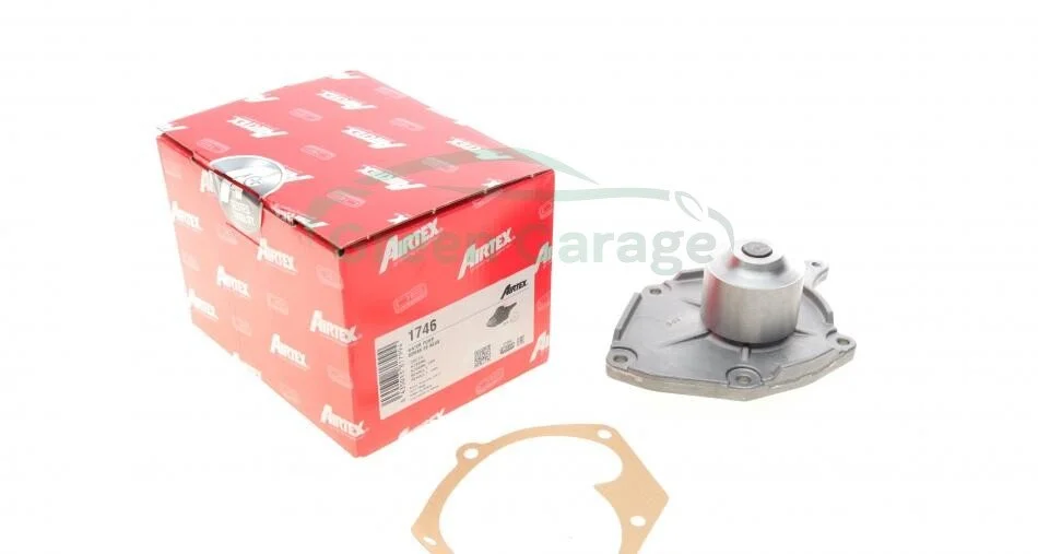 Водяной насос Kangoo/Clio/Logan/Megane/Scenic 1.5dCi 01- AIRTEX 1746 (фото 1)