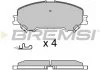 Гальмівні колодки (набір) BREMSI BP3629 (фото 1)
