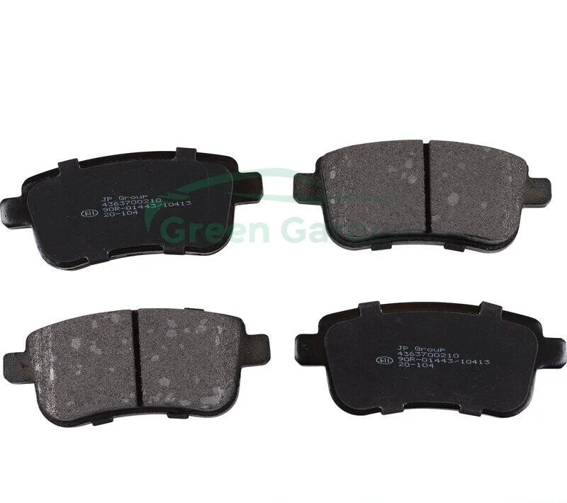 Колодки тормозные задние дисковые Megane III/Fluence 08- JP GROUP 4363700210 (фото 1)