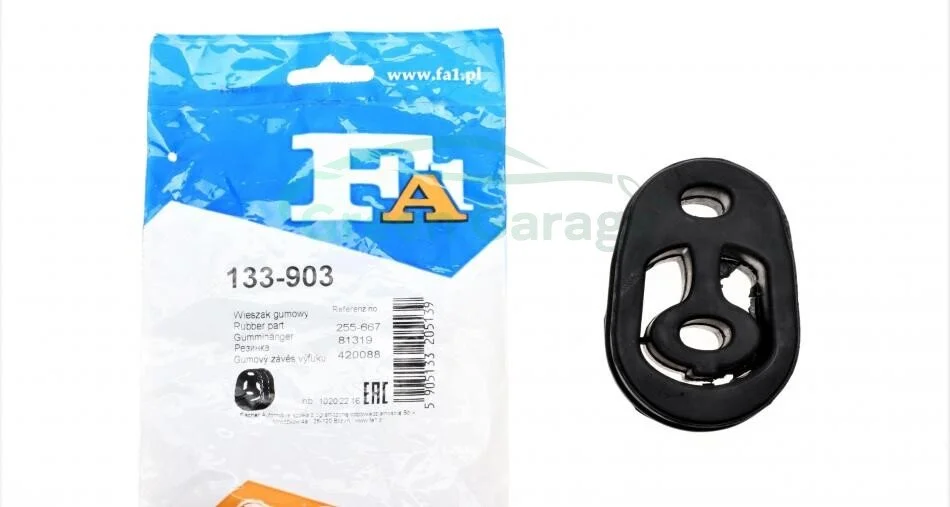 Резинка глушника Ford Escort фургон 1.8 D 95-/Fiesta 96 Fischer Automotive One (FA1) 133903 (фото 1)