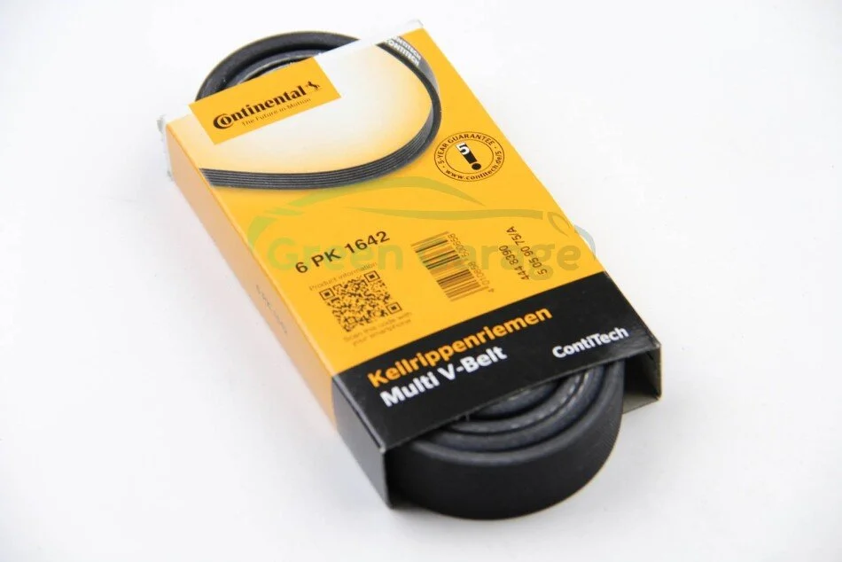Ремень генератора Transit 2.0DI 00> ALT, PS, AC CONTITECH 6PK1642 (фото 1)