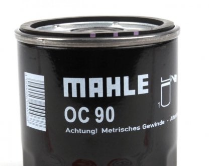 Фільтр масляний MAHLE / KNECHT OC90 OF