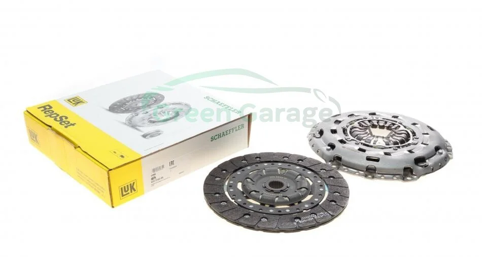 Комплект сцепления Mondeo III 1.8/2.0 i 16V 00- (240mm) LUK 624 3163 09 (фото 1)