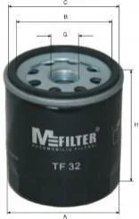 Фільтр масла M-FILTER TF 32 (фото 1)