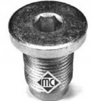 Корок масляного піддона M18x1.5 Fiat Doblo 1.9D-1.9JTD Metalcaucho 04062