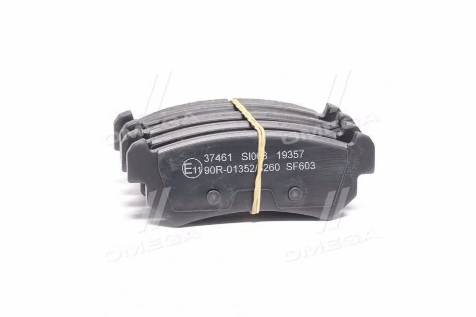 Тормозные колодки зад. Chevrolet Lacetti 05- (akebono) A.B.S. 37461 (фото 1)