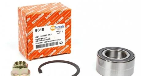 Комплект підшипника ступиці AUTOTECHTEILE 100 9818