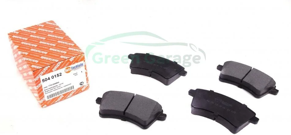 Колодки тормозные (передние) Renault Kangoo 1.5dCi 08- AUTOTECHTEILE 504 0152 (фото 1)