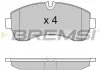 Тормозные колодки перед. Sprinter/Crafter 06- (спарка) BREMSI BP3290 (фото 1)