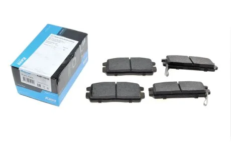 Комплект гальмівних колодок KAVO KBP1010