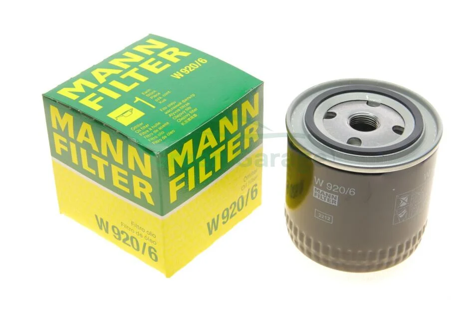 Фільтр мастил MANN W 920/6 (фото 1)