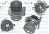 Водяной насос Caddy III/Golf V 2.0TDI (19z) DOLZ A251 (фото 1)