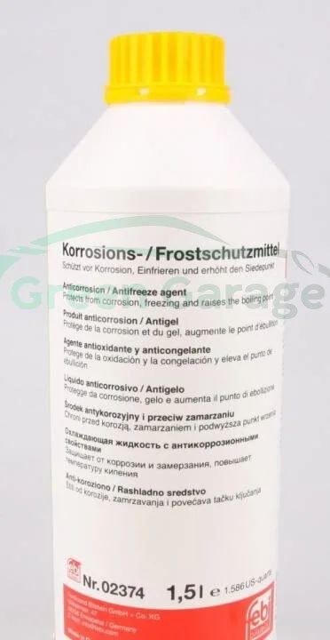 Антифриз місткістю 1,5л FEBI BILSTEIN 02374 (фото 1)