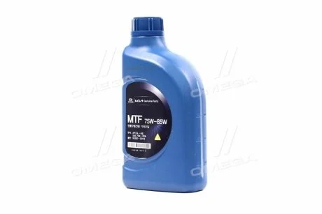 Масло трансмисс. Hyundai/Kia MTF 75W-85 API GL-4 04300-00110 (Канистра 1л) Hyundai/Kia/Mobis 0430000110