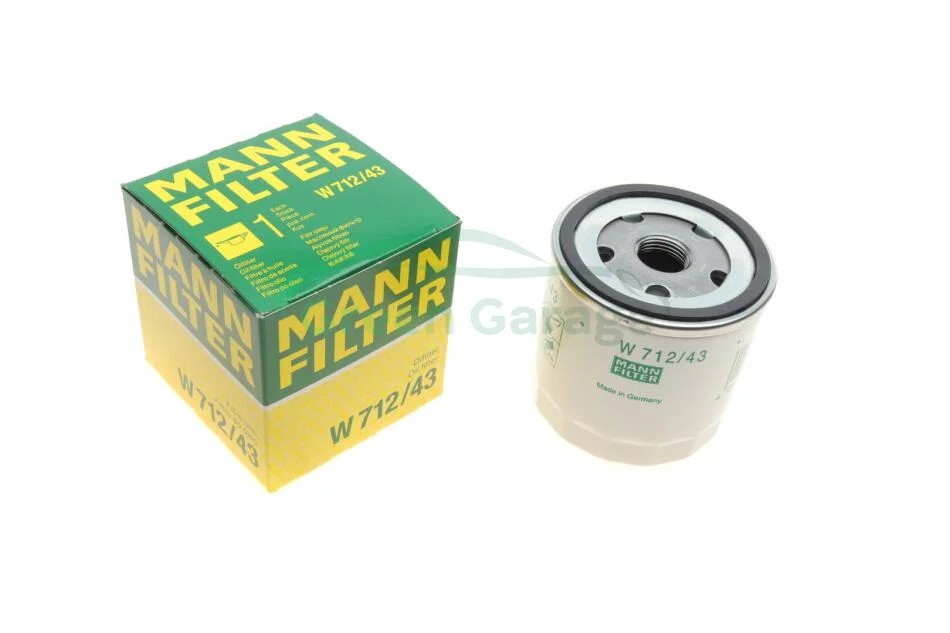 Фільтр мастил MANN W 712/43 (фото 1)