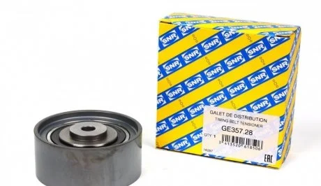 Ролик обвідний паска ГРМ VW 2.0TDI 03-07 A3/G5/Touran NTN SNR GE357.28