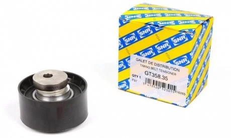 Ролик натяжний Fiat Brava,Marea,Bravo 1.2/1.4 16V 95- NTN SNR GT358.35