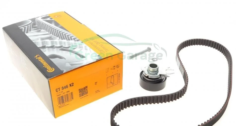 Комплект ГРМ Caddy/Polo 1.4i 95-04 CONTITECH CT846K2 (фото 1)