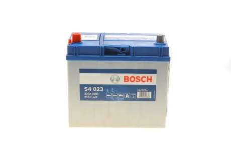 Акумулятор 45Ah-12v (S4023) (238x129x227),L,EN330(Азія) BOSCH 0 092 S40 230