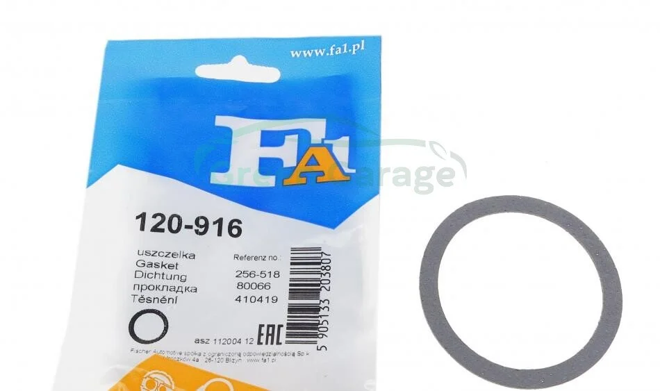 Прокладка штанів Opel Omega B/Astra F/Vectra B X25XE Fischer Automotive One (FA1) 120916 (фото 1)