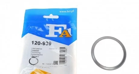 Прокладка, труба вихлопного газа Fischer Automotive One (FA1) 120939