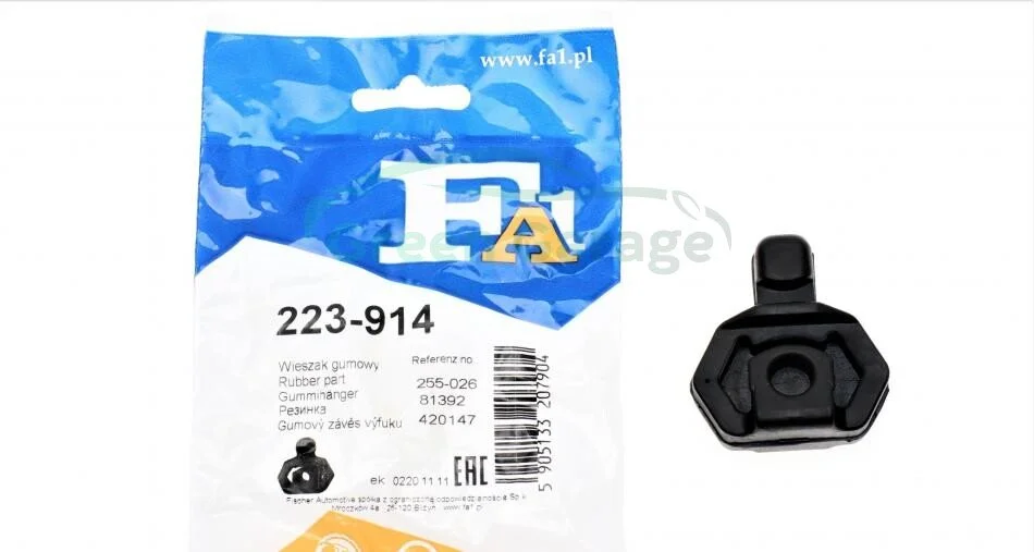 Кронштейн глушителя RENAULT (пр-во Fischer) Fischer Automotive One (FA1) 223914 (фото 1)