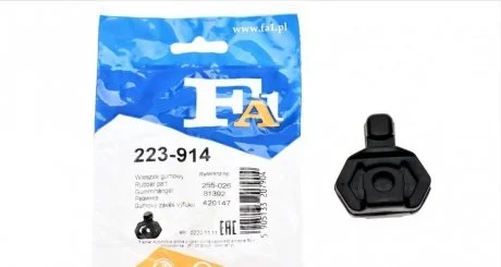 Кріплення глушника гумове Renault Kangoo 1.2-1.9 97- Fischer Automotive One (FA1) 223914
