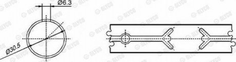 Втулка головки шатуна GLYCO 55-3635 SEMI