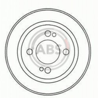 Гальмівний барабан A.B.S. 2346S