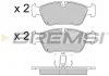 Тормозные колодки перед. BMW 3 (E36/E46) 90-09 (ATE) BREMSI BP2745 (фото 1)