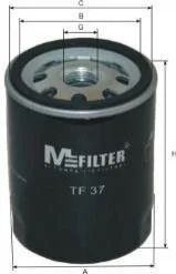 Фільтр масла M-FILTER TF 37 (фото 1)