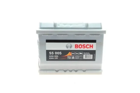 Акумуляторна батарея 63А BOSCH 0 092 S50 050