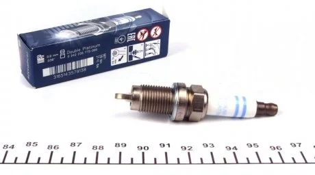 Свеча зажигания FR7HPP332W DOUBLE PLATINUM (VAG) (пр-во) BOSCH 0 242 235 775