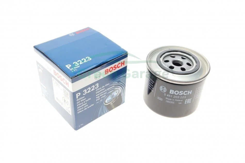 Фильтр масляный двигателя AUDI, VW (пр-во Bosch) BOSCH 0 451 203 223 (фото 1)
