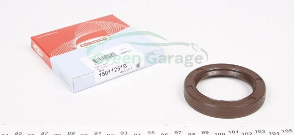 Сальник р/вала перед. PTFE Ford Transit 2.5D/TD 88- CORTECO 15011251B (фото 1)