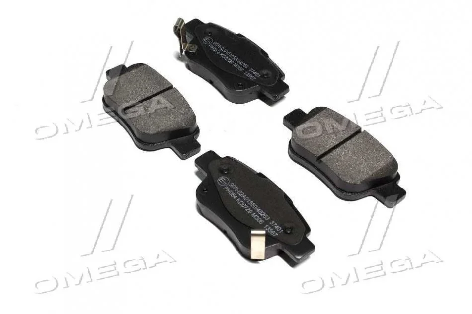 Тормозные колодки зад. Toyota Avensis 00-08 (Bosch) A.B.S. 37401 (фото 1)