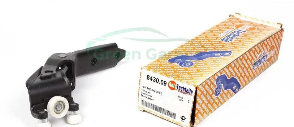 Ролик двери (боковой/средний) VW T5 (с кронштейном AUTOTECHTEILE 384 3009 (фото 1)